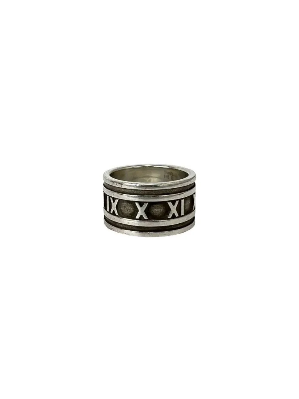 Tiffany & Co Atlas Wide Ring 925 Sterling Silver